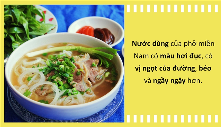 Phở Sài Gòn phải ăn kèm giá - rau thơm và sự khác biệt với phở Hà Nội, Nam Định - 5