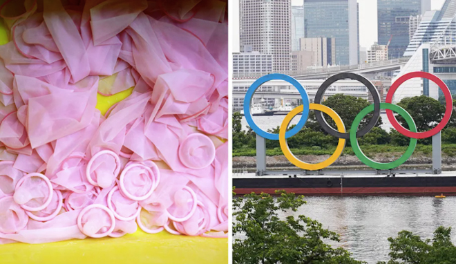 "Chuyện ấy" ở Olympic 2021 bị "cấm", vậy phát 160.000 bao cao su làm gì? - 1