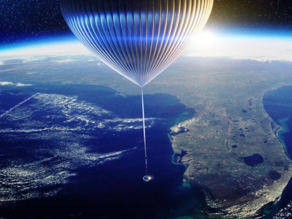 Tin quốc tế - Khinh khí cầu du lịch vũ trụ thử nghiệm bay cao 32 km