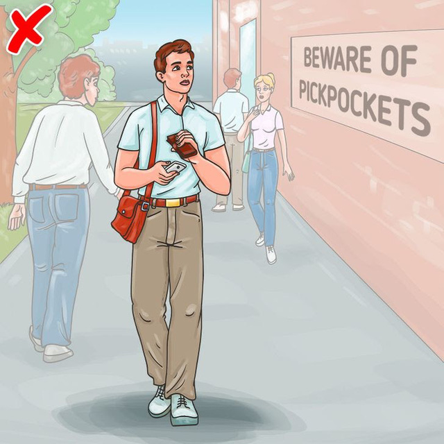 10 mẹo hay để bảo vệ tài sản của bạn khỏi kẻ móc túi - 6