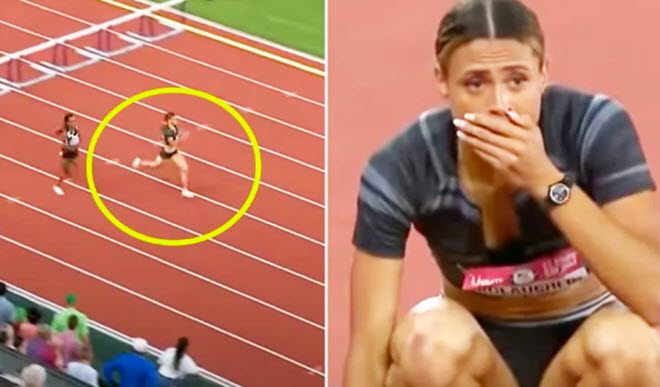 Xôn xao điền kinh thế giới: Mỹ nhân lập kỷ lục chạy 400m, VĐV ném tạ gây sốc - 1