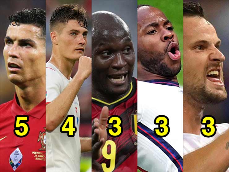 4 SAO có thể vượt Ronaldo đoạt Vua phá lưới EURO: Lukaku & Sterling chưa hơn SAO Czech - 1