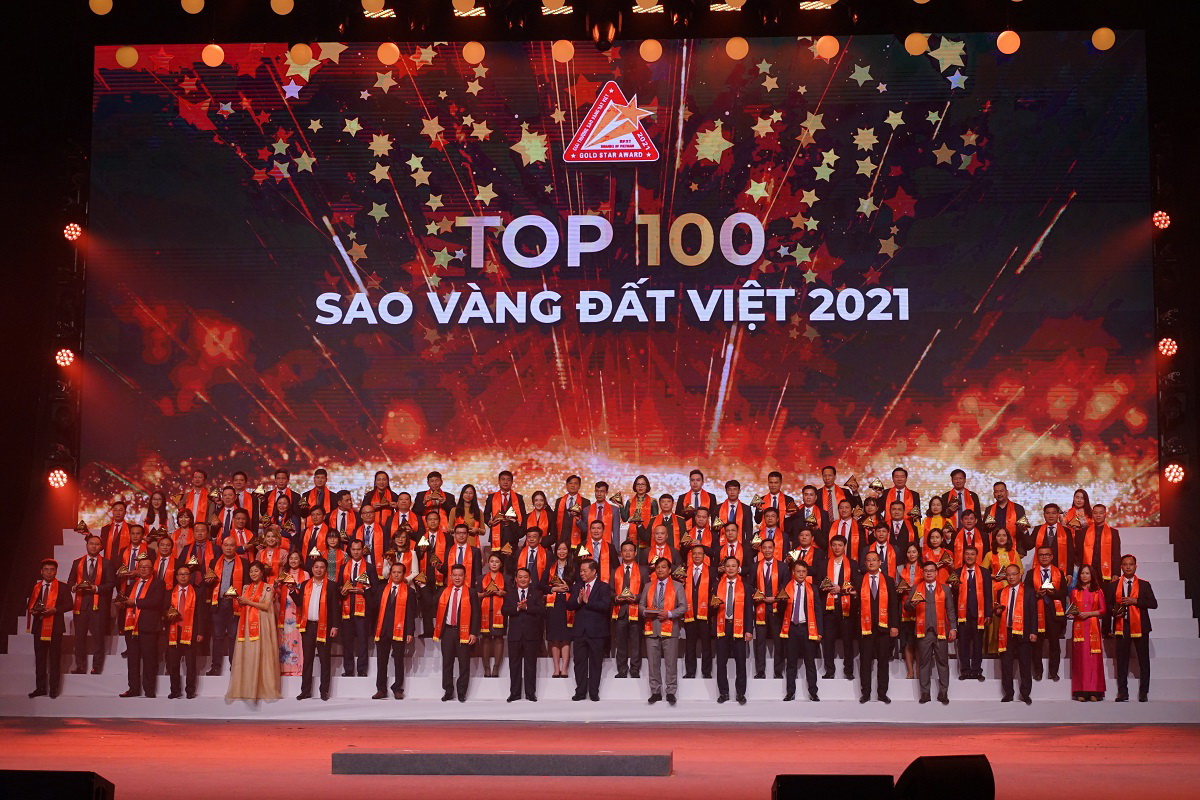 Tổng Công ty Khánh Việt đạt top 100 Sao Vàng Đất Việt 2021 - 2