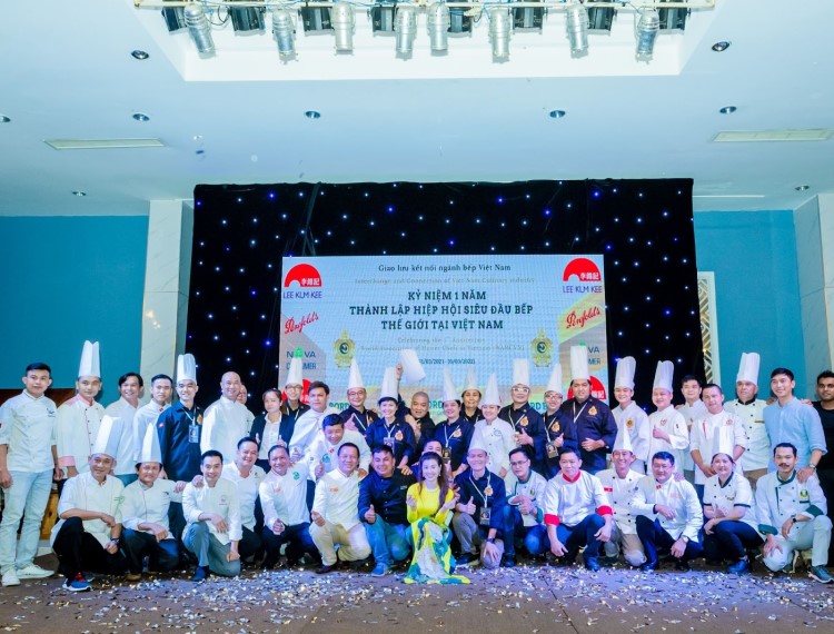 Hiệp hội Siêu đầu bếp Thế giới tại Việt Nam kỷ niệm 1 năm thành lập