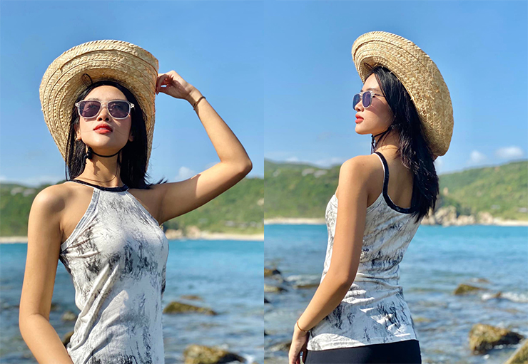Hot girl Kim Vui thân hình “đồng hồ cát”, giảm 11kg để thi Hoa hậu hoàn vũ - 10