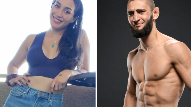 Giật mình siêu võ sĩ UFC &#34;đè ngửa&#34; kiều nữ MMA trong phòng tắm - 1
