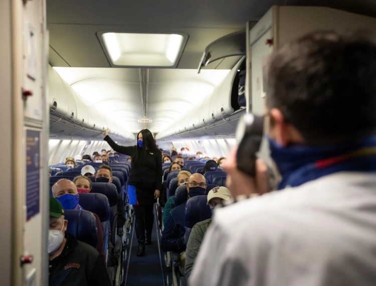 The US imposed heavy fines on passengers who misbehaved on the plane