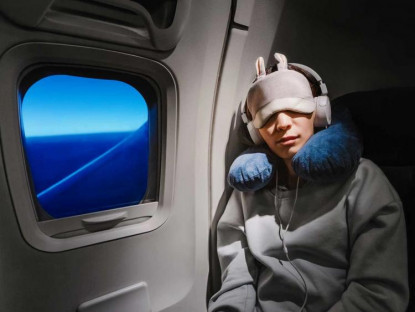 Không còn sợ ngủ khi đi máy bay