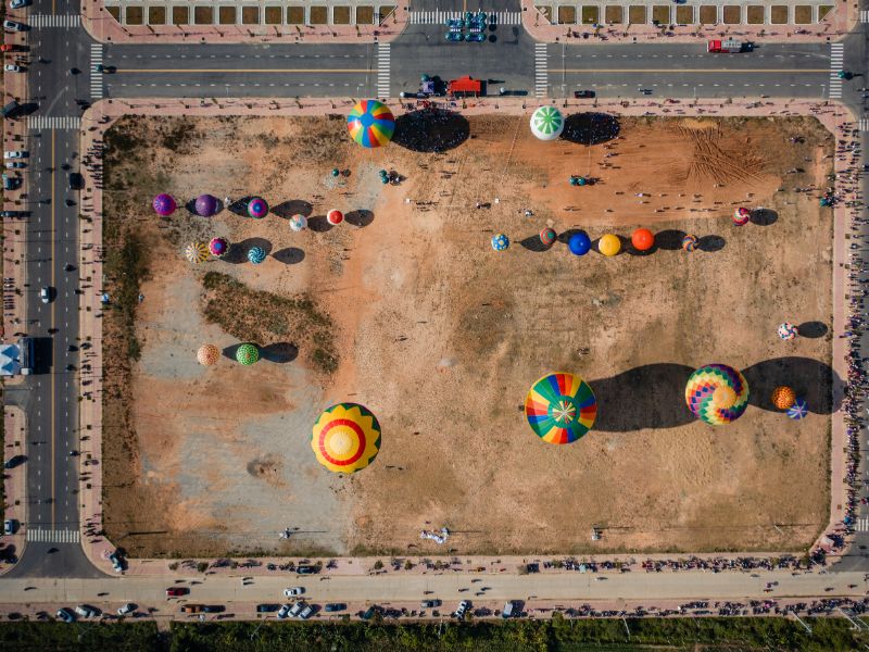 Rực rỡ lễ hội khinh khí cầu Sâm Ngọc Linh Kon Tum K5 năm 2022 - 2