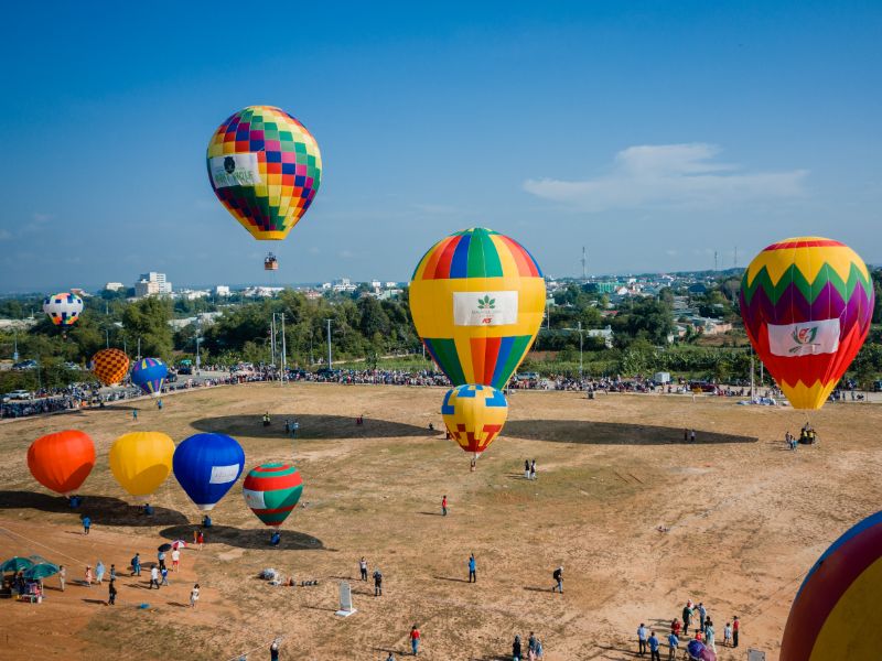 Rực rỡ lễ hội khinh khí cầu Sâm Ngọc Linh Kon Tum K5 năm 2022 - 3
