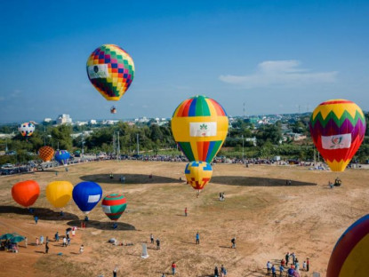Lễ hội - Rực rỡ lễ hội khinh khí cầu Sâm Ngọc Linh Kon Tum K5 năm 2022