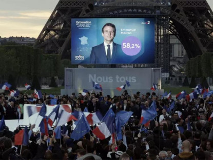 Chuyển động - Tổng thống Pháp Emmanuel Macron tái đắc cử nhiệm kỳ 2