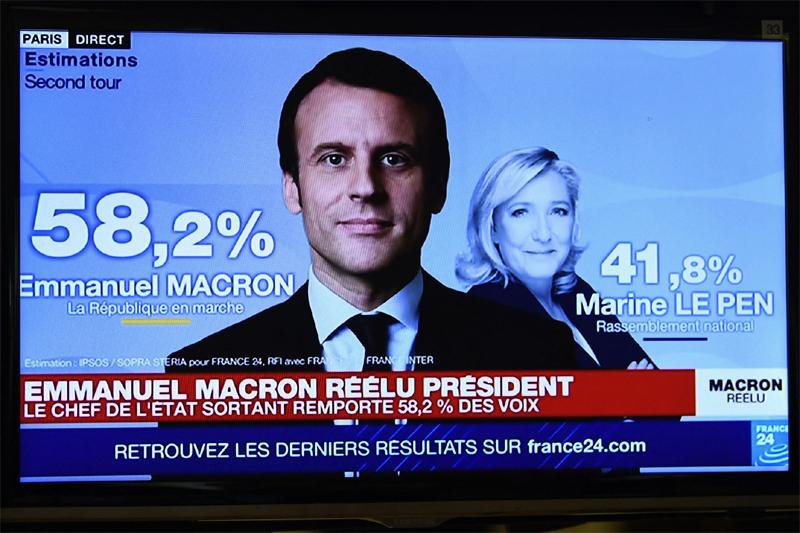 Tổng thống Pháp Emmanuel Macron tái đắc cử nhiệm kỳ 2 - 1
