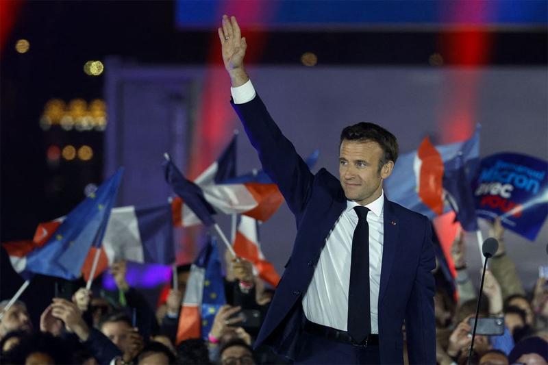 Tổng thống Pháp Emmanuel Macron tái đắc cử nhiệm kỳ 2 - 3