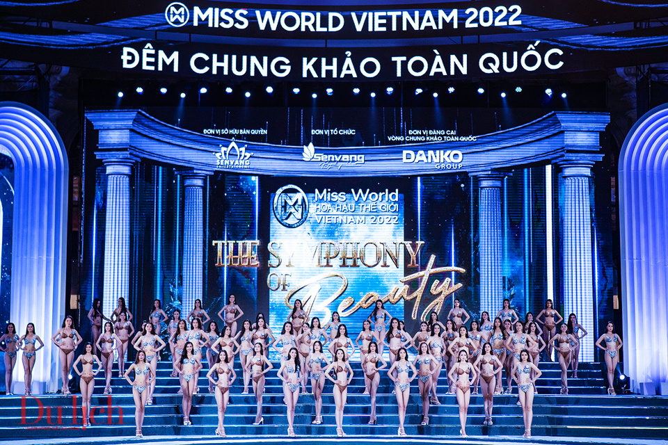 Bỏng mắt màn đọ dáng bikini tại vòng chung khảo Miss World Việt Nam 2022 - 1