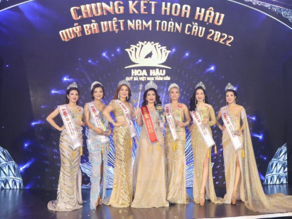Giải trí - Lộ diện Hoa hậu quý bà Việt Nam toàn cầu 2022