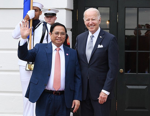 Thủ tướng Phạm Minh Chính gặp Tổng thống Hoa Kỳ Joseph Biden - 1