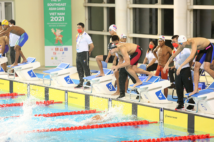Bơi Việt Nam có HCV không tưởng, ngơ ngác nhà vô địch Olympic phạm lỗi ở SEA Games - 6