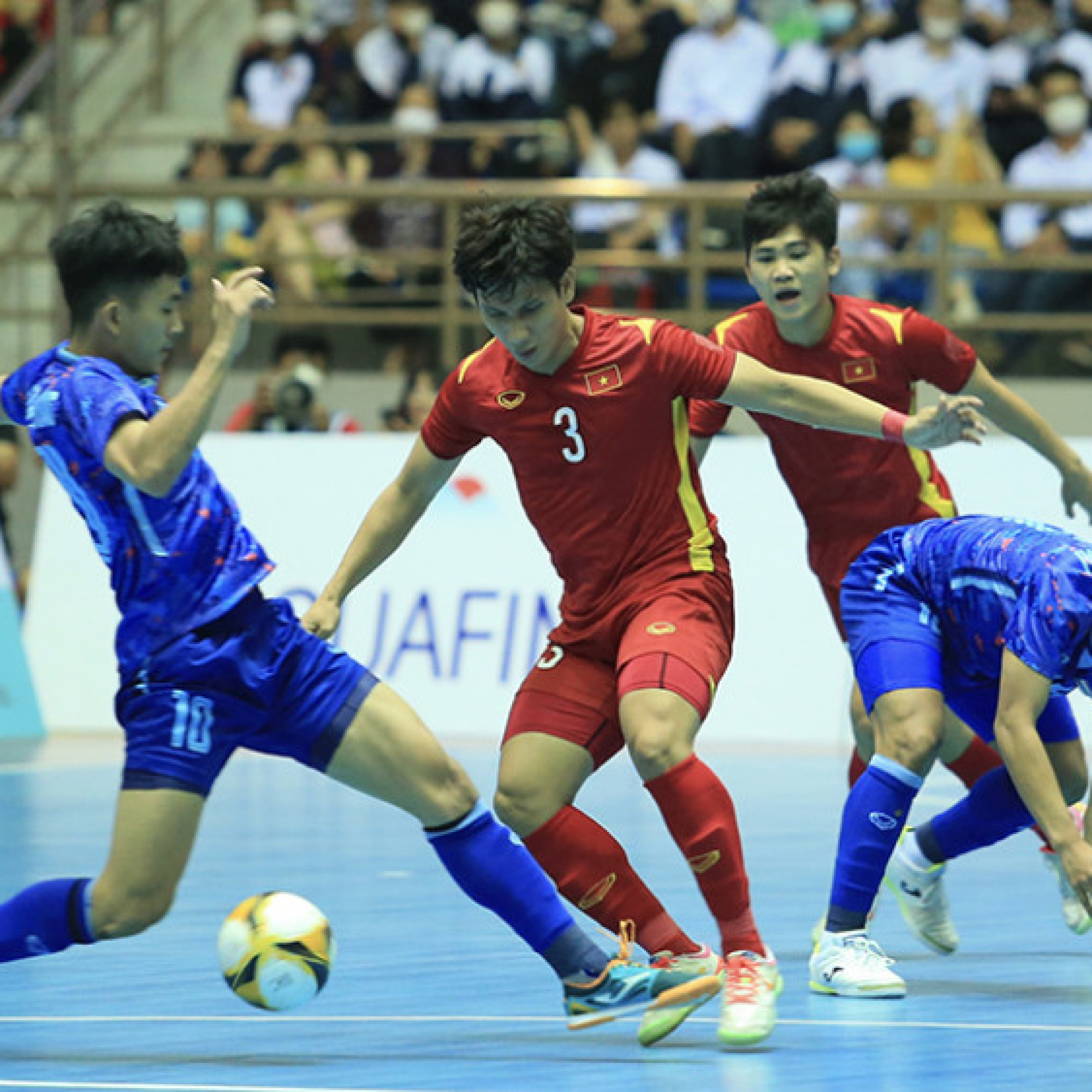  - Trực tiếp bóng đá futsal ĐT Việt Nam - Thái Lan: "Voi chiến" nhân đôi cách biệt (SEA Games 31)
