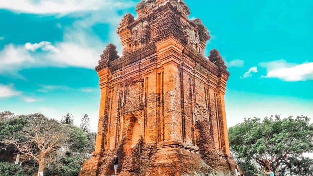 Tháp Nhạn - độc đáo kiến trúc Chăm Pa ở Phú Yên - 2