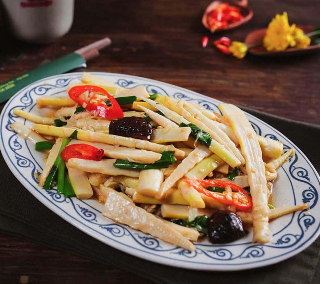 Món ăn ngon nổi tiếng ở Quảng Ninh: Măng Yên Tử hấp dẫn du khách về thăm Yên Tử - 2