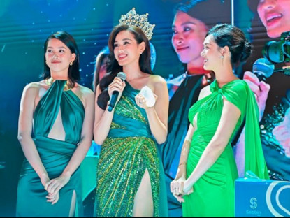 Mua sắm - Hoa hậu Đỗ Thị Hà hào hứng trải nghiệm dịch vụ mới tại Thu Cúc