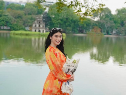 Giải trí - Hoa hậu Indonesia - Top 6 Miss World 2021 - hào hứng khám phá ẩm thực Hà Nội