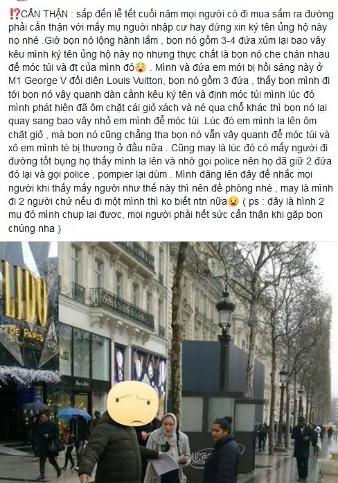 Khách Việt hết hồn với 'ma trận móc túi' ở Paris sau dịch - 5