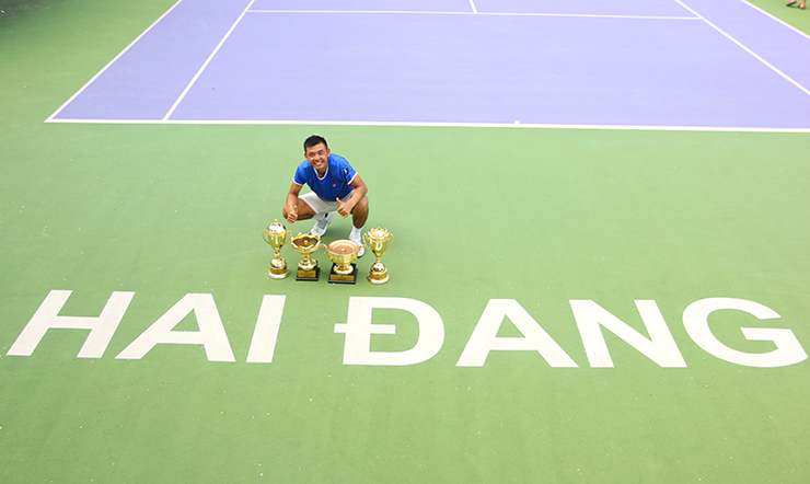 Hoàng Nam vô địch liên tiếp ba giải nhà nghề tại Tây Ninh, xô đổ kỷ lục quần vợt VN - 2
