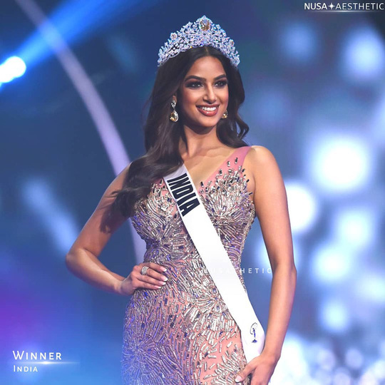 Hoa hậu Hoàn vũ 2021 Harnaaz Sandhu: "Ai bị chê mà chả buồn" - 2