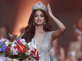 Thể thao - Hoa hậu Hoàn vũ 2021 Harnaaz Sandhu: "Ai bị chê mà chả buồn"