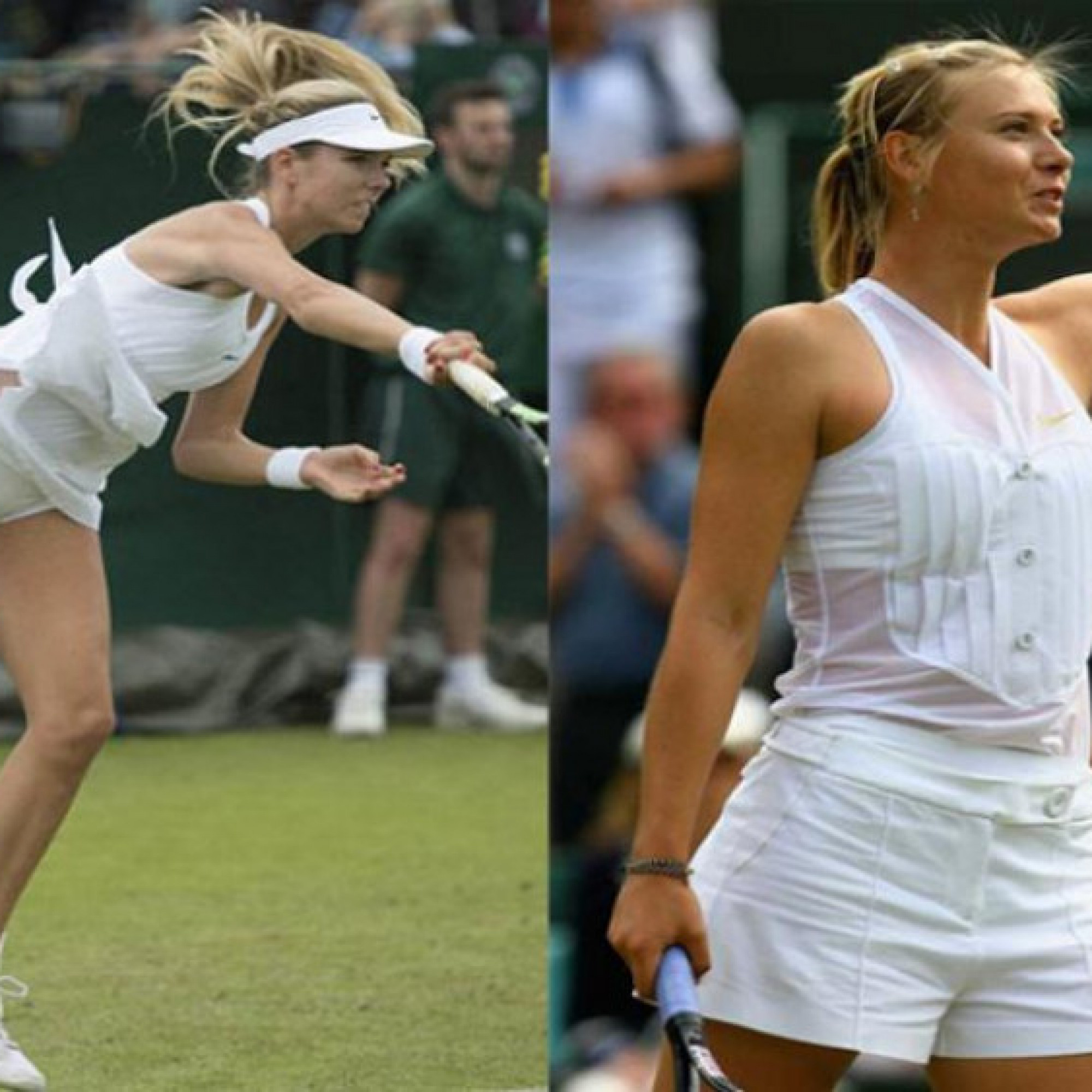 Thể thao - Người đẹp gây ồn ào vì trang phục Wimbledon: Chiếc váy hững hờ, sự cố Sharapova