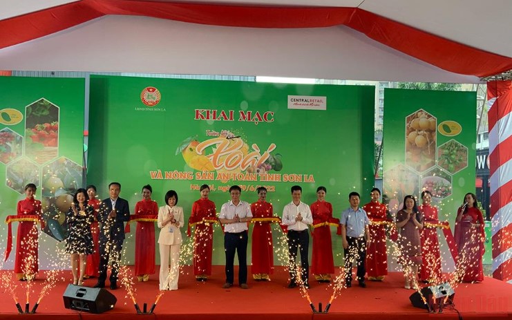 Nông sản chất lượng góp mặt tại Tuần lễ xoài và nông sản an toàn tỉnh Sơn La phục vụ người dùng Thủ đô - 1