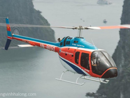 Tin trong nước - Rơi máy bay trực thăng chở khách ngắm vịnh Hạ Long, 5 người gặp nạn