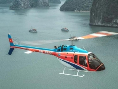 Chuyển động - Tour du lịch trực thăng ngắm Vịnh Hạ Long giá bao nhiêu?