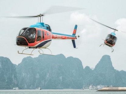 Suy ngẫm - Trực thăng bay ngắm cảnh ở Vịnh Hạ Long an toàn đến đâu?