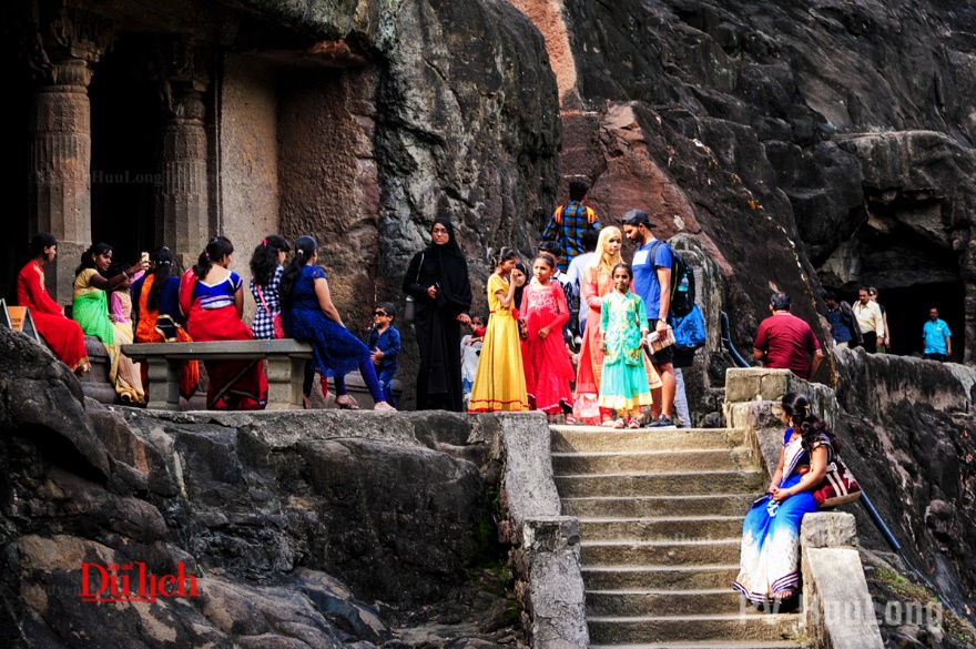 Anjanta Caves - Kì vĩ những ngôi chùa tạc trên vách núi - 3