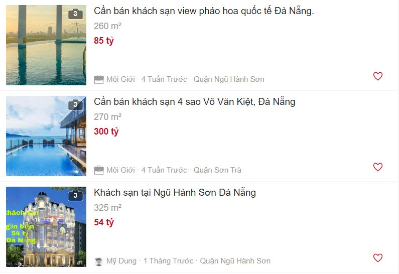Nhiều khách sạn trăm tỷ bị rao bán ồ ạt ở Đà Nẵng do dòng tiền gặp khó - 1