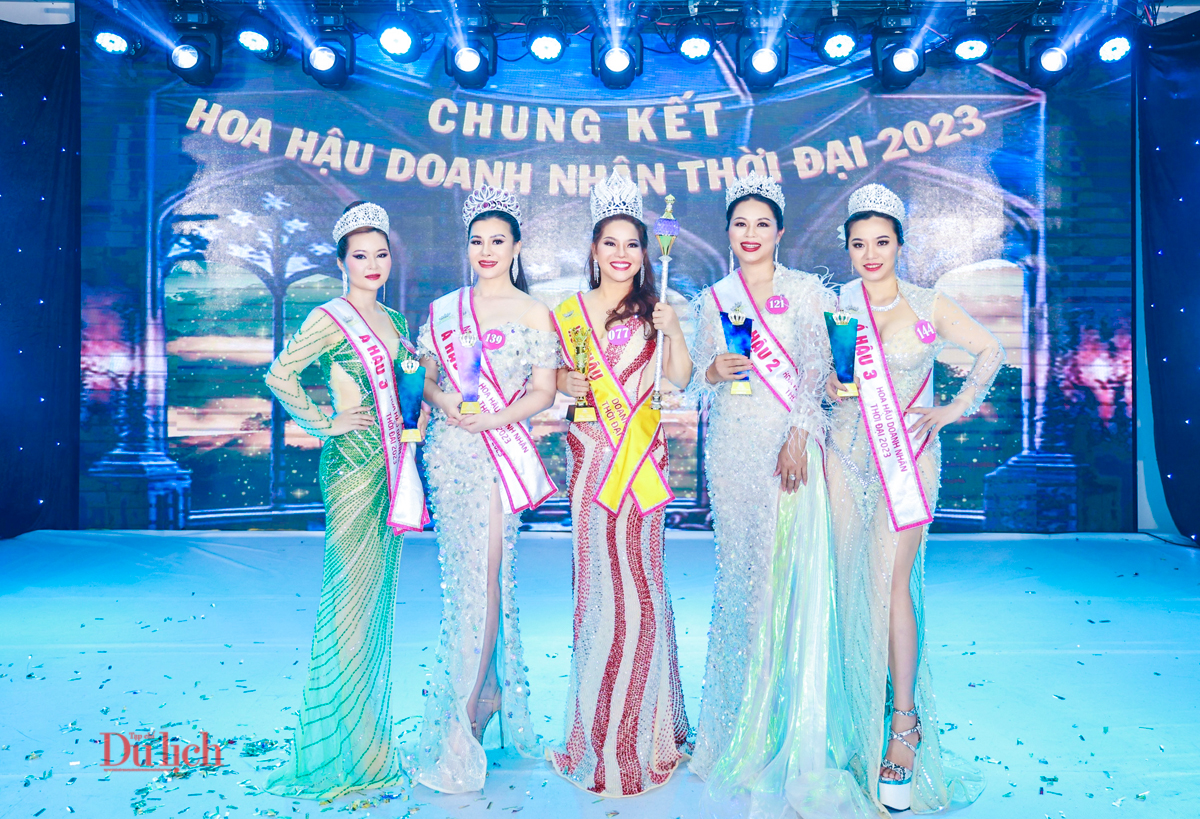 Doanh nhân Lê Thị Thắm đăng quang Hoa hậu Doanh nhân Thời đại 2023 - 1