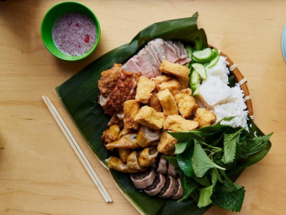 Ăn gì - Báo Mỹ đưa tin về món bún đậu mắm tôm của Việt Nam