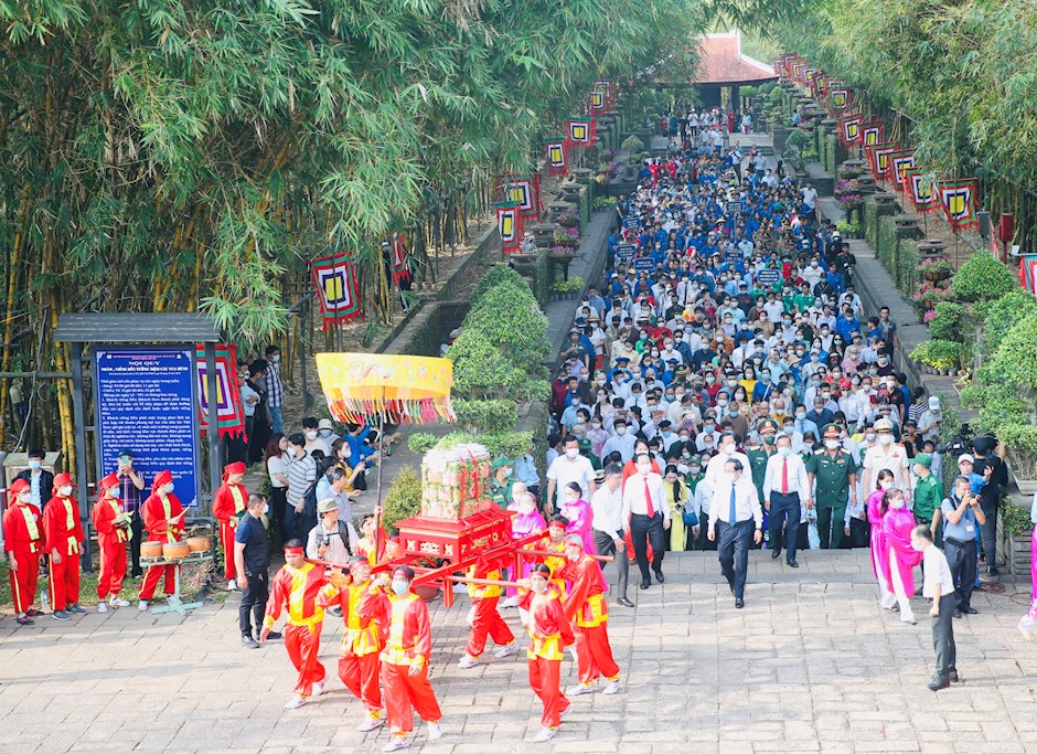 TP.HCM tổ chức Lễ Giỗ tổ Hùng Vương tại Khu tưởng niệm các Vua Hùng - 3