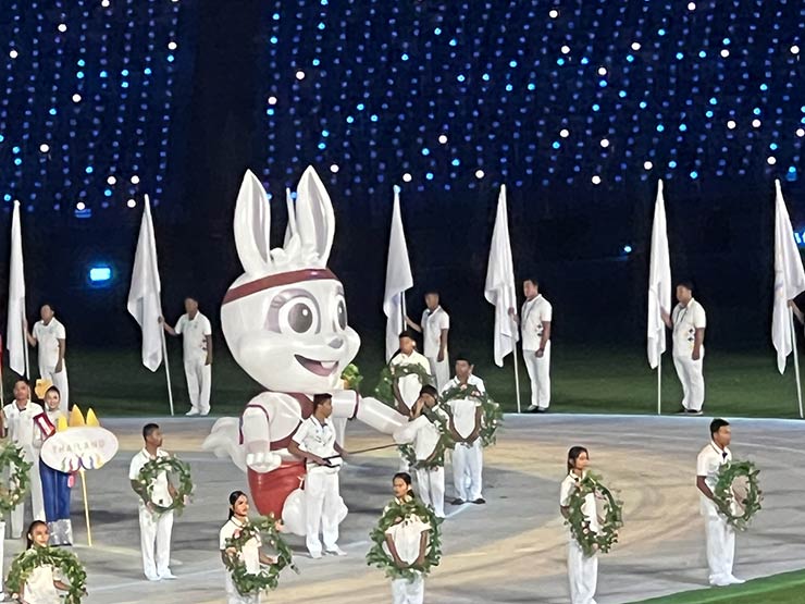 Lễ khai mạc SEA Games 32 tầm cỡ Olympic: Sân vận động được giữ bí mật như thế nào? - 12