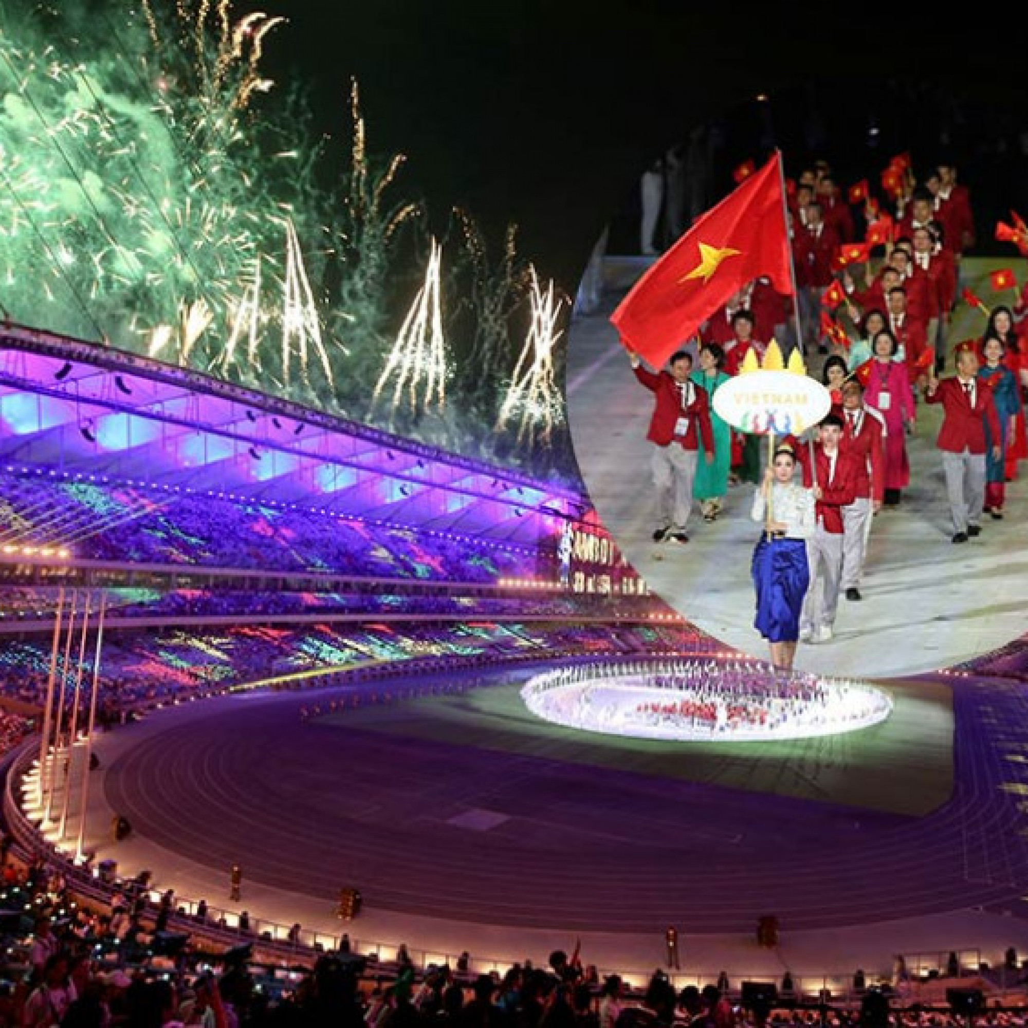 Thể thao - Hoành tráng lễ khai mạc SEA Games 32, 11 đoàn đua tài đỉnh cao Đông Nam Á