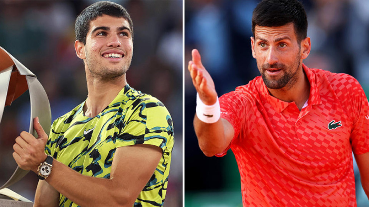Phân nhánh Rome Open: Djokovic &#34;hẹn&#34; quyết đấu Alcaraz ở chung kết - 1
