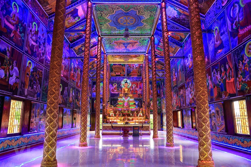 Chiêm ngưỡng vẻ đẹp ấn tượng của ngôi chùa kiến trúc Khmer ở Bạc Liêu - 5