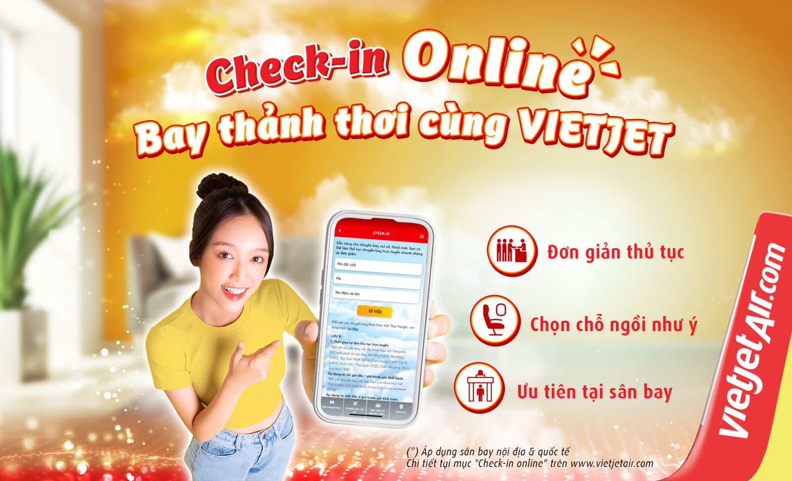 Làm thủ tục trực tuyến, bay thảnh thơi, không lo xếp hàng! - 2
