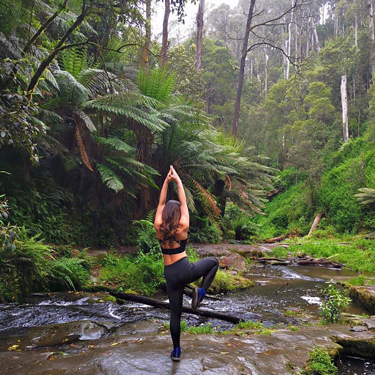 Cô giáo Yoga xinh đẹp Kim Kapie vòng ba 96 cm, vừa mê vừa sợ chạy bộ - 12