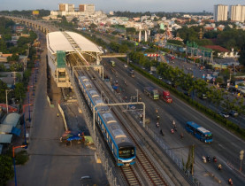 Tuyến metro đầu tiên ở TP.HCM sẽ vận hành từ đầu tháng 7