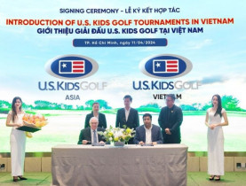 Hệ thống giải đấu Golf nổi tiếng thế giới dành cho trẻ em đã chính thức có mặt tại Việt Nam