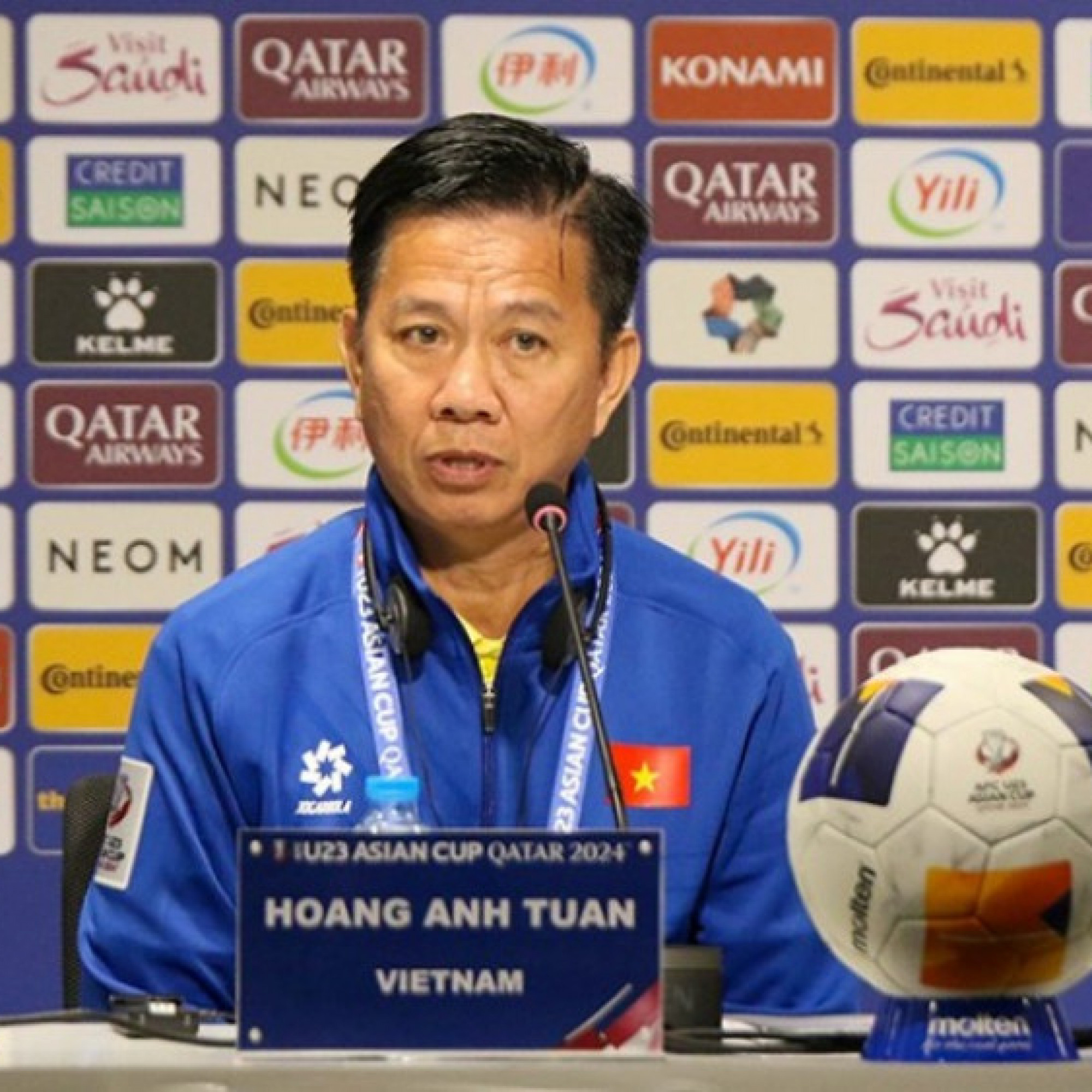  - Trực tiếp họp báo U23 Việt Nam - U23 Kuwait: HLV Hoàng Anh Tuấn nói về chiến thắng đầu tay